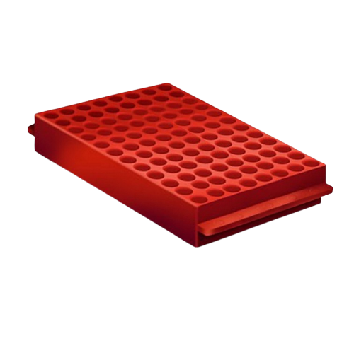 Штатив для пробірок "ВОЛЕС" тип Еппендорф на 96 отворів, двосторонній